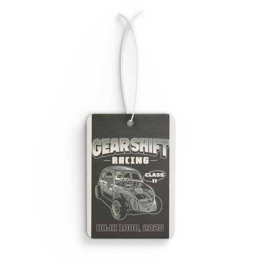 Gearshift Racing Car Air Freshener - Baja 1000, Vintage Auto Décor