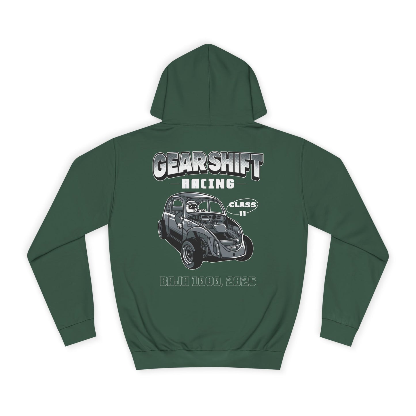 Gear Shift Racing Unisex College Hoodie - Perfect for Motorsports Enthusiasts & Events