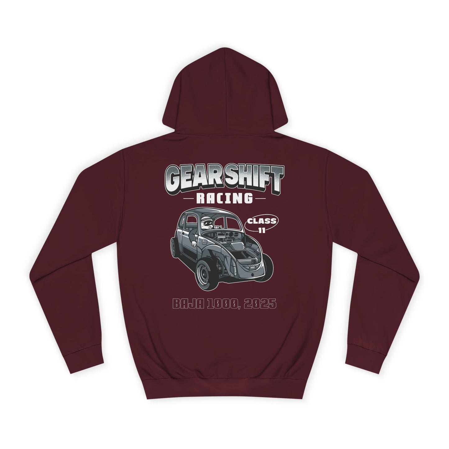 Gear Shift Racing Unisex College Hoodie - Perfect for Motorsports Enthusiasts & Events