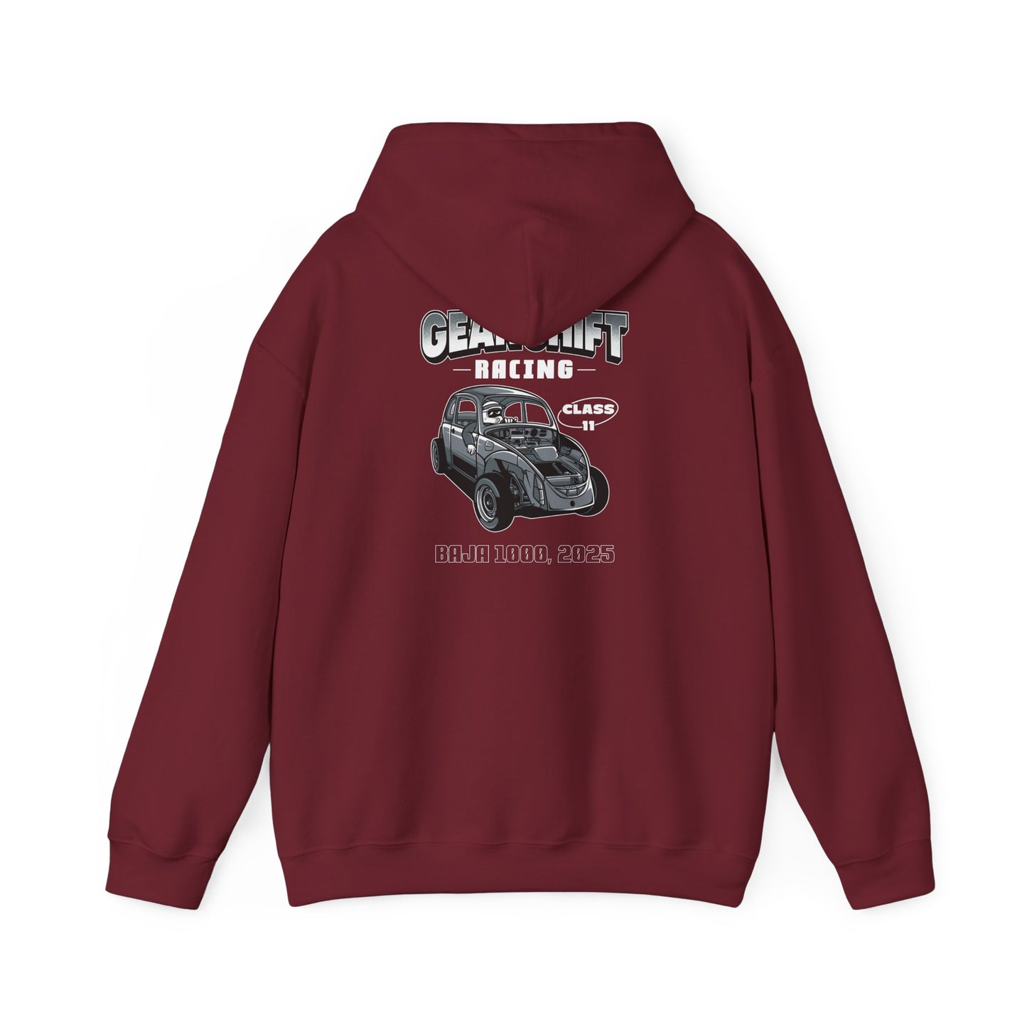 Gearshift Graphic Unisex Heavy Blend Hoodie | Car Enthusiast Sweatshirt