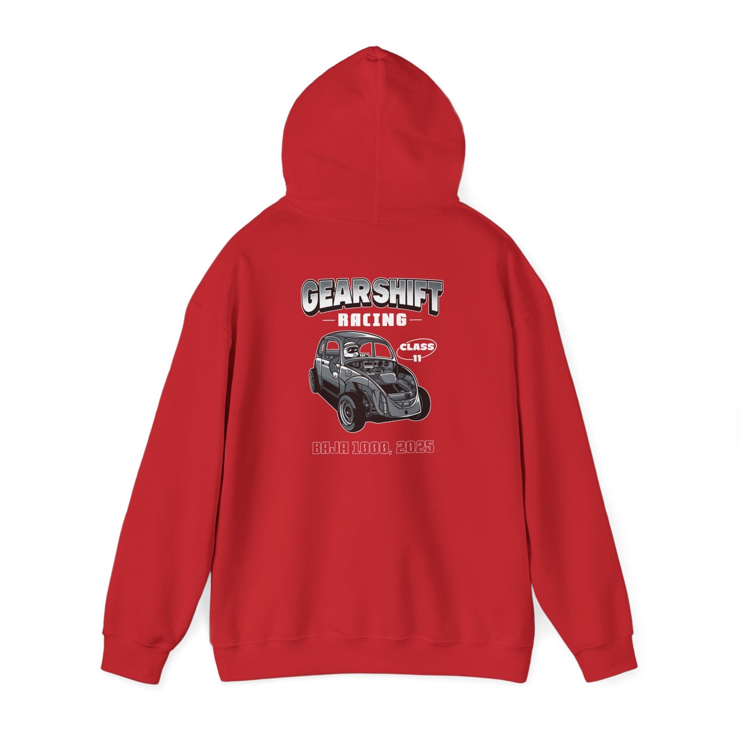 Gearshift Graphic Unisex Heavy Blend Hoodie | Car Enthusiast Sweatshirt