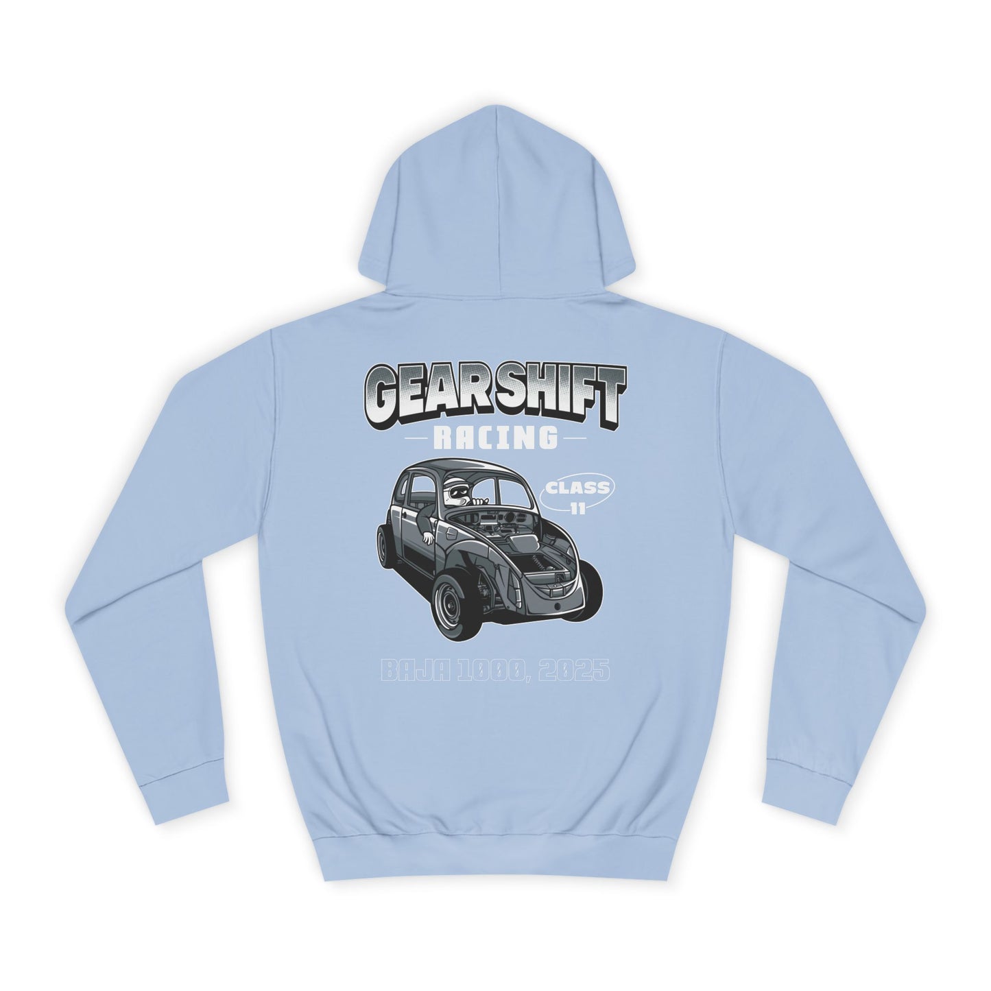 Gear Shift Racing Unisex College Hoodie - Perfect for Motorsports Enthusiasts & Events