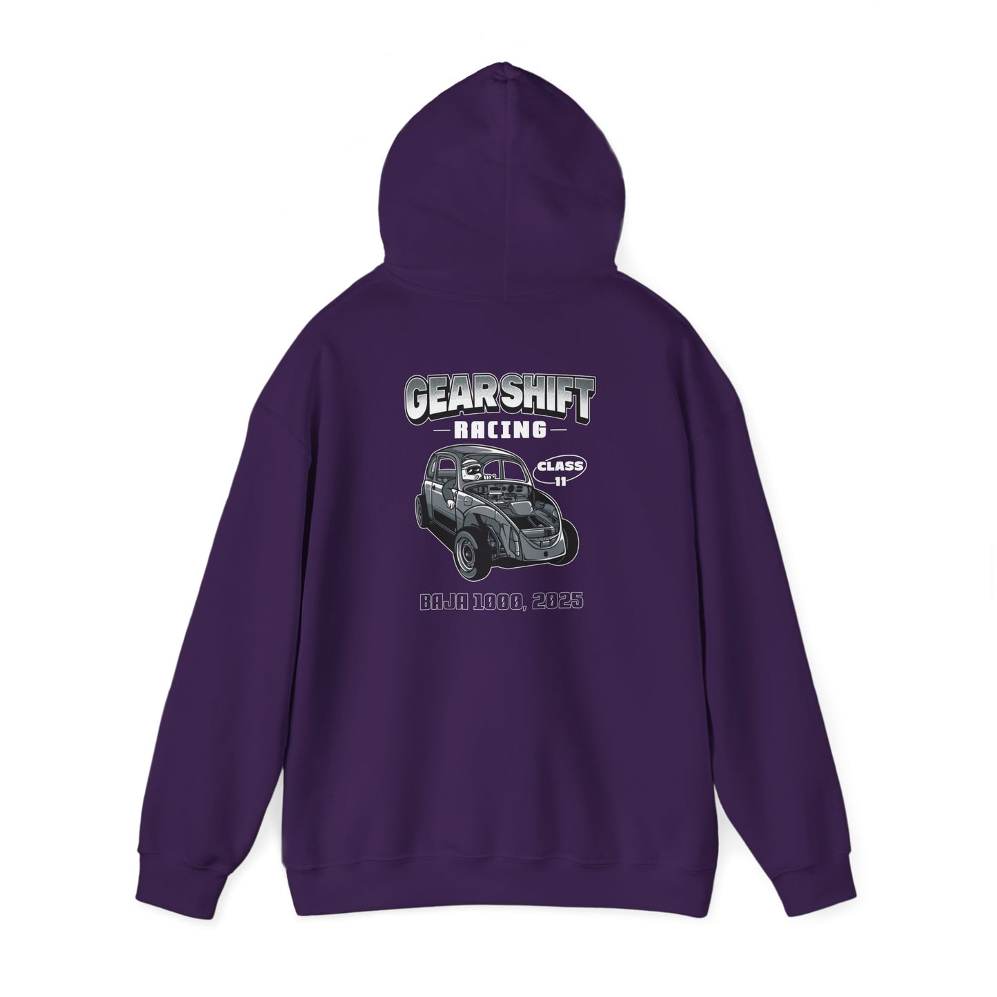 Gearshift Graphic Unisex Heavy Blend Hoodie | Car Enthusiast Sweatshirt