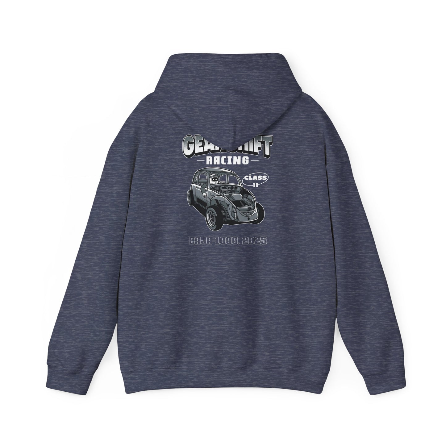 Gearshift Graphic Unisex Heavy Blend Hoodie | Car Enthusiast Sweatshirt