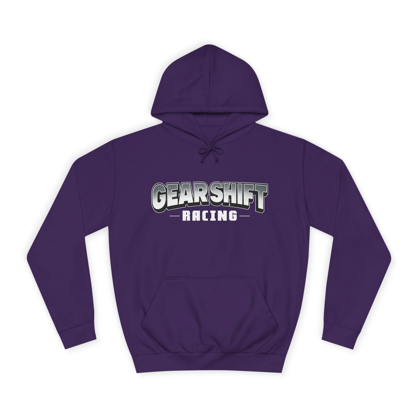 Gear Shift Racing Unisex College Hoodie - Perfect for Motorsports Enthusiasts & Events